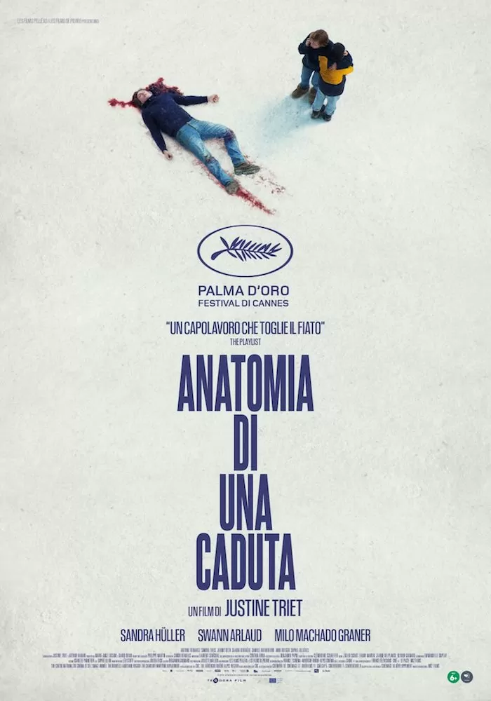 Locandina del film "Anatomia di una caduta"